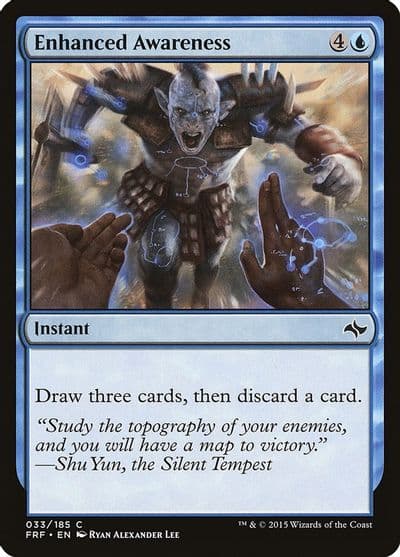 Enhanced Awareness Fate Reforged Magic card