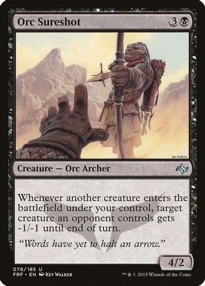 Orc Sureshot Fate Reforged Magic card
