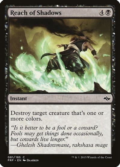 Reach of Shadows Fate Reforged Magic card