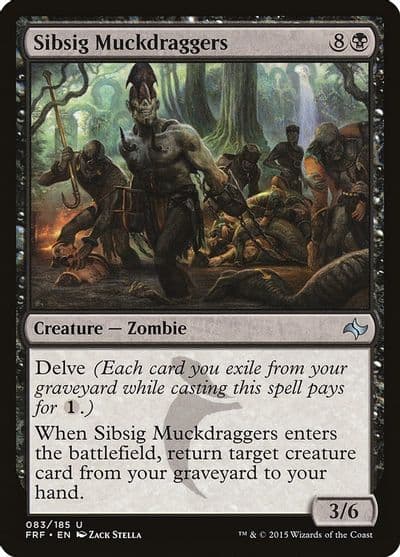 Sibsig Muckdraggers Fate Reforged Magic card