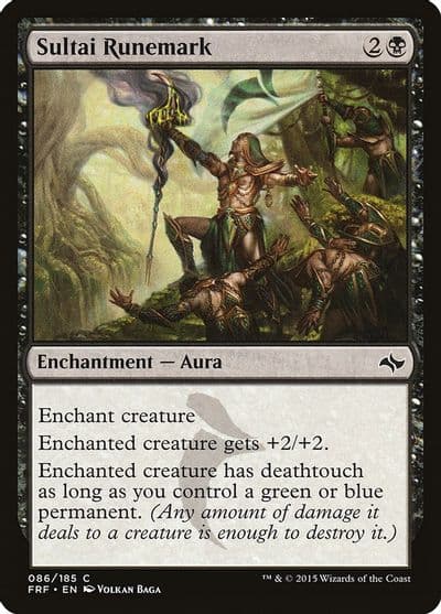 Sultai Runemark Fate Reforged Magic card