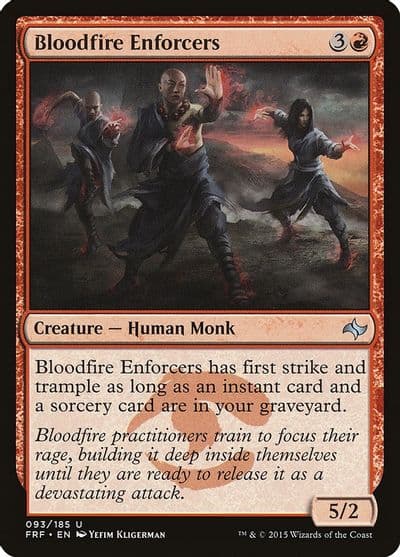 Bloodfire Enforcers Fate Reforged Magic card