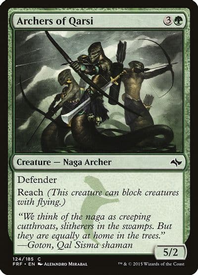 Archers of Qarsi Fate Reforged Magic card