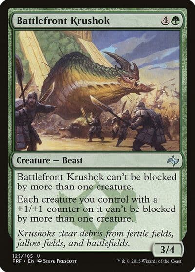 Battlefront Krushok Fate Reforged Magic card