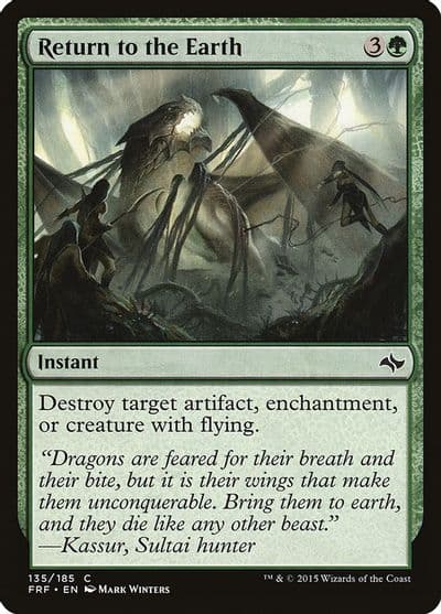 Return to the Earth Fate Reforged Magic card