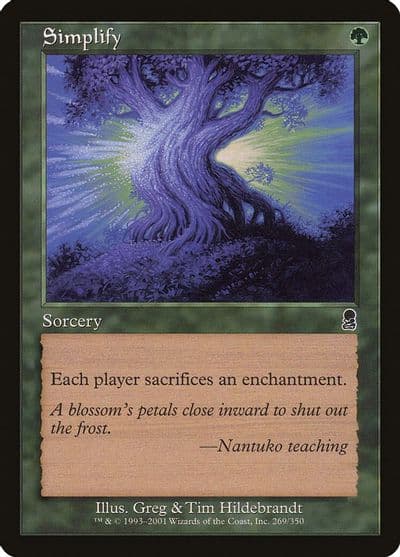 Simplify Odyssey Magic card