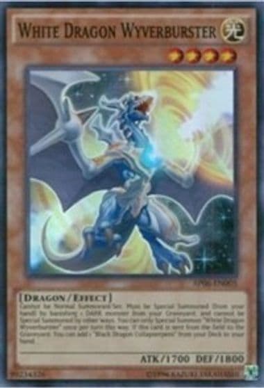 White Dragon Wyverburster Astral Pack 6 Yu-Gi-Oh! card