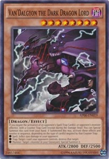 VanDalgyon the Dark Dragon Lord Astral Pack 6 Yu-Gi-Oh! card