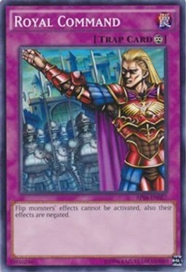 Royal Command Astral Pack 6 Yu-Gi-Oh! card