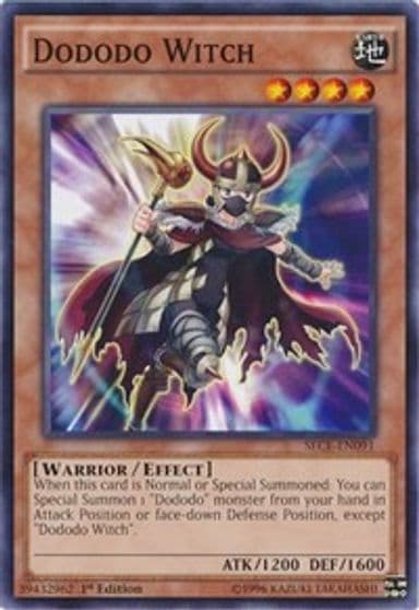 Dododo Witch Secrets of Eternity Yu-Gi-Oh! card