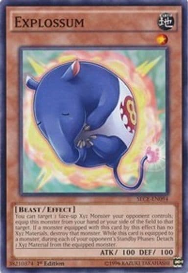 Explossum Secrets of Eternity Yu-Gi-Oh! card