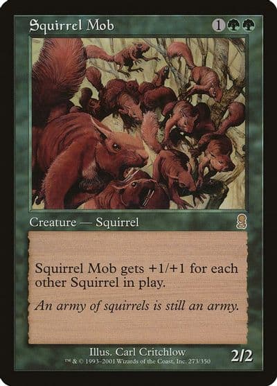Squirrel Mob Odyssey Magic card