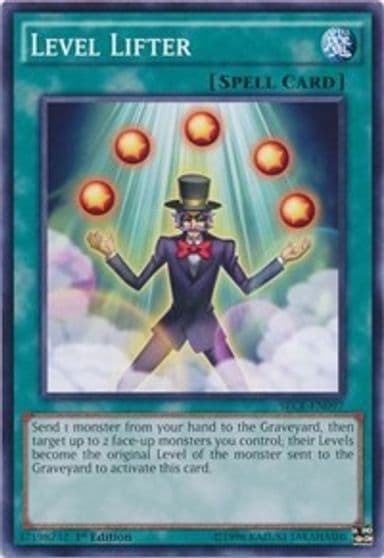 Level Lifter Secrets of Eternity Yu-Gi-Oh! card