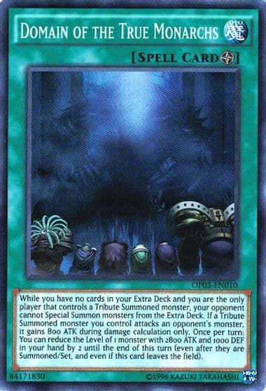 Domain of the True Monarchs OTS Tournament Pack 3 Yu-Gi-Oh! card