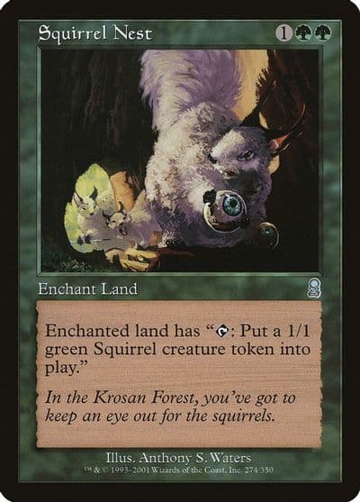 Squirrel Nest Odyssey Magic card