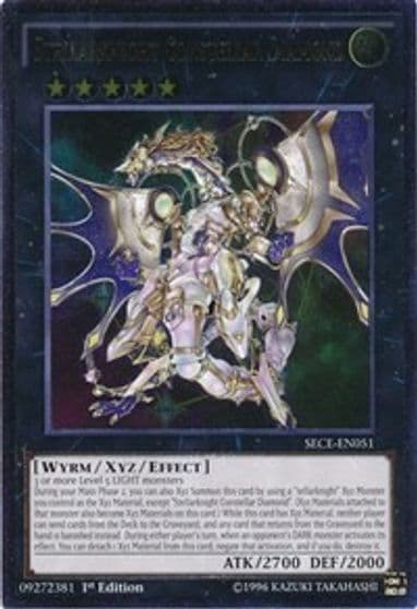 Stellarknight Constellar Diamond UTR Secrets of Eternity Yu-Gi-Oh! card