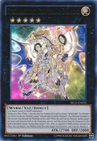 Stellarknight Constellar Diamond Secrets of Eternity Yu-Gi-Oh! card