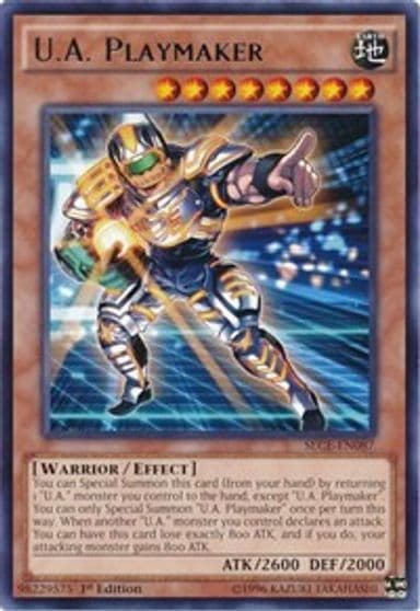 UA Playmaker Secrets of Eternity Yu-Gi-Oh! card