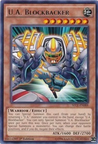 UA Blockbacker Secrets of Eternity Yu-Gi-Oh! card