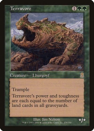 Terravore Odyssey Magic card