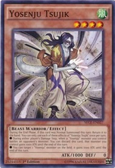 Yosenju Tsujik Secrets of Eternity Yu-Gi-Oh! card
