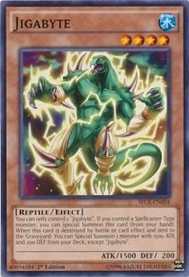 Jigabyte Secrets of Eternity Yu-Gi-Oh! card