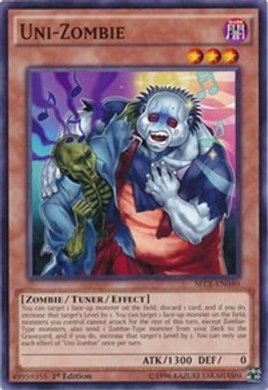 Uni Zombie Secrets of Eternity Yu-Gi-Oh! card
