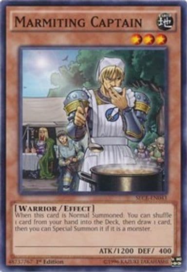 Marmiting Captain Secrets of Eternity Yu-Gi-Oh! card