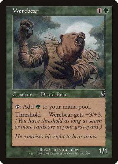 Werebear Odyssey Magic card