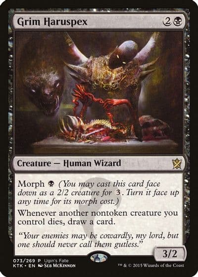 Grim Haruspex Ugin's Fate Promos Magic card