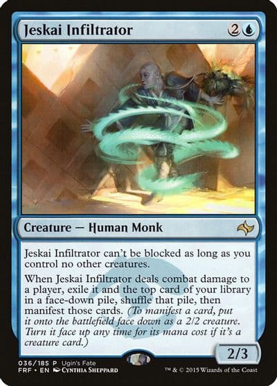 Jeskai Infiltrator Ugin's Fate Promos Magic card