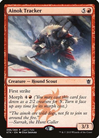 Ainok Tracker Ugin's Fate Promos Magic card