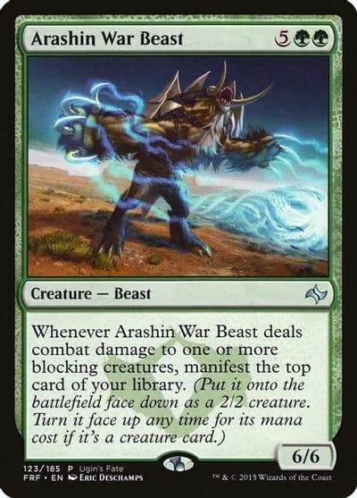 Arashin War Beast Ugin's Fate Promos Magic card