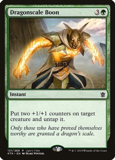 Dragonscale Boon Ugin's Fate Promos Magic card