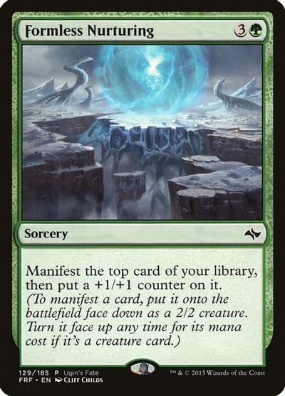 Formless Nurturing Ugin's Fate Promos Magic card