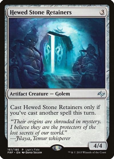 Hewed Stone Retainers Ugin's Fate Promos Magic card