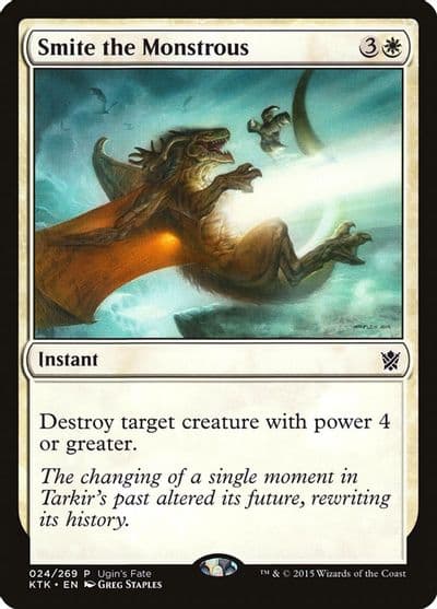 Smite the Monstrous Ugin's Fate Promos Magic card