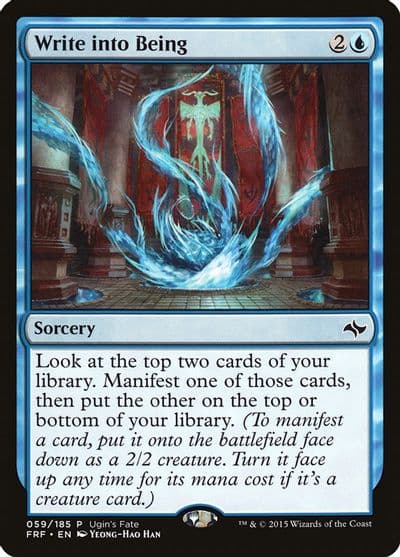 Write into Being Ugin's Fate Promos Magic card