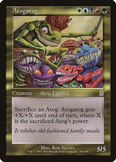 Atogatog Odyssey Magic card