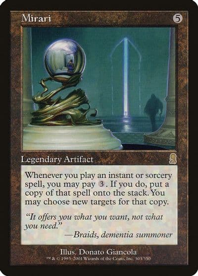 Mirari Odyssey Magic card