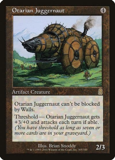Otarian Juggernaut Odyssey Magic card