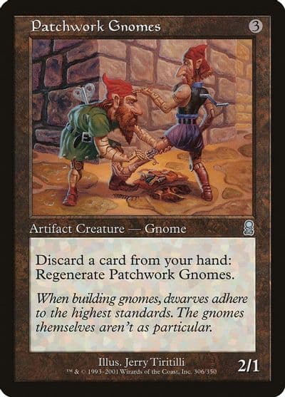 Patchwork Gnomes Odyssey Magic card