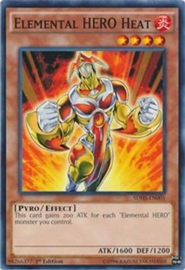 Elemental HERO Heat Structure Deck: HERO Strike Yu-Gi-Oh! card