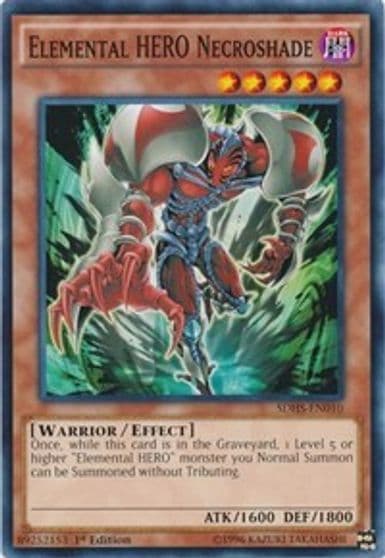 Elemental HERO Necroshade Structure Deck: HERO Strike Yu-Gi-Oh! card