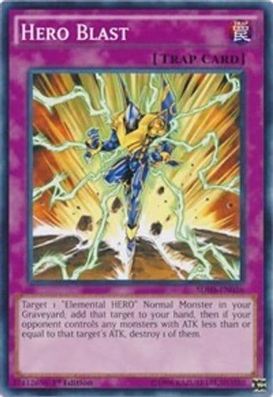 Hero Blast Structure Deck: HERO Strike Yu-Gi-Oh! card