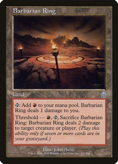Barbarian Ring Odyssey Magic card