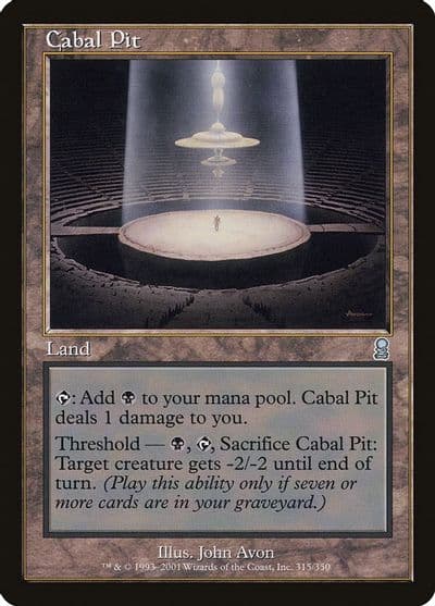 Cabal Pit Odyssey Magic card