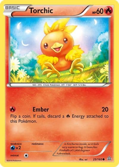 Torchic XY - Primal Clash Pokemon card