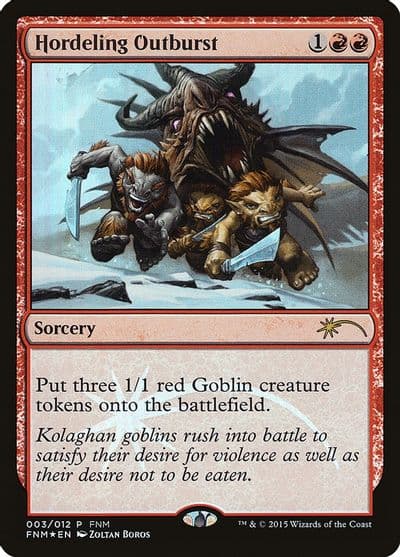 Hordeling Outburst FNM Promos Magic card