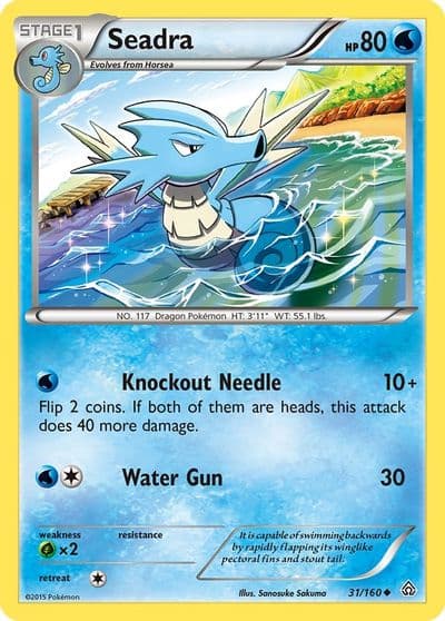 Seadra XY - Primal Clash Pokemon card